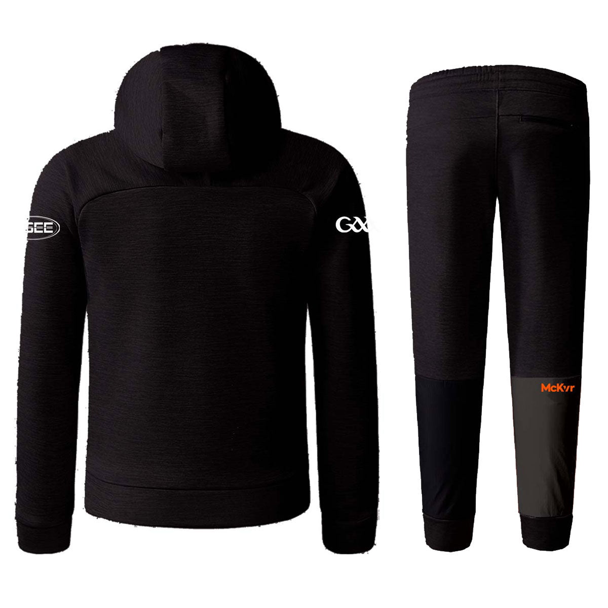 Mc Keever Armagh GAA Vital Tracksuit - Youth - Black/Orange