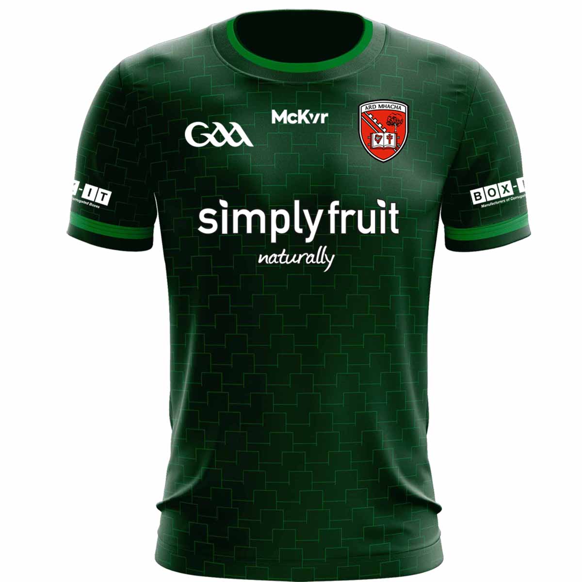 Mc Keever Armagh GAA Official Green Jersey - Adult