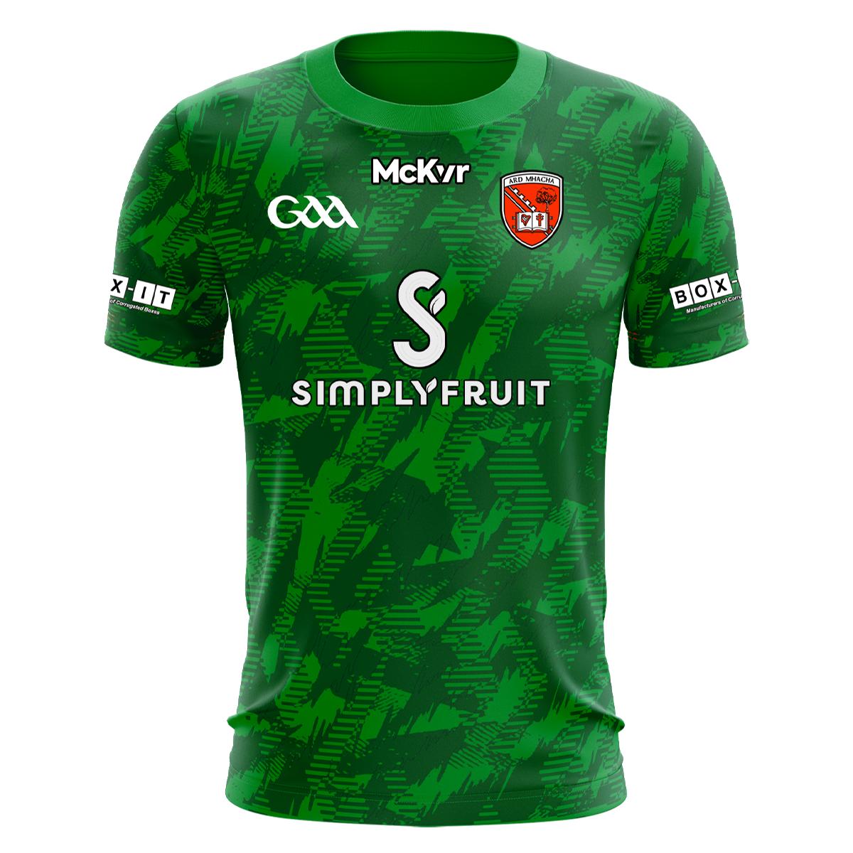 Mc Keever Armagh GAA Green Jersey - Kids