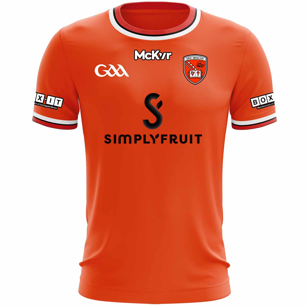 Mc Keever Armagh GAA Home Jersey - Adult - Orange