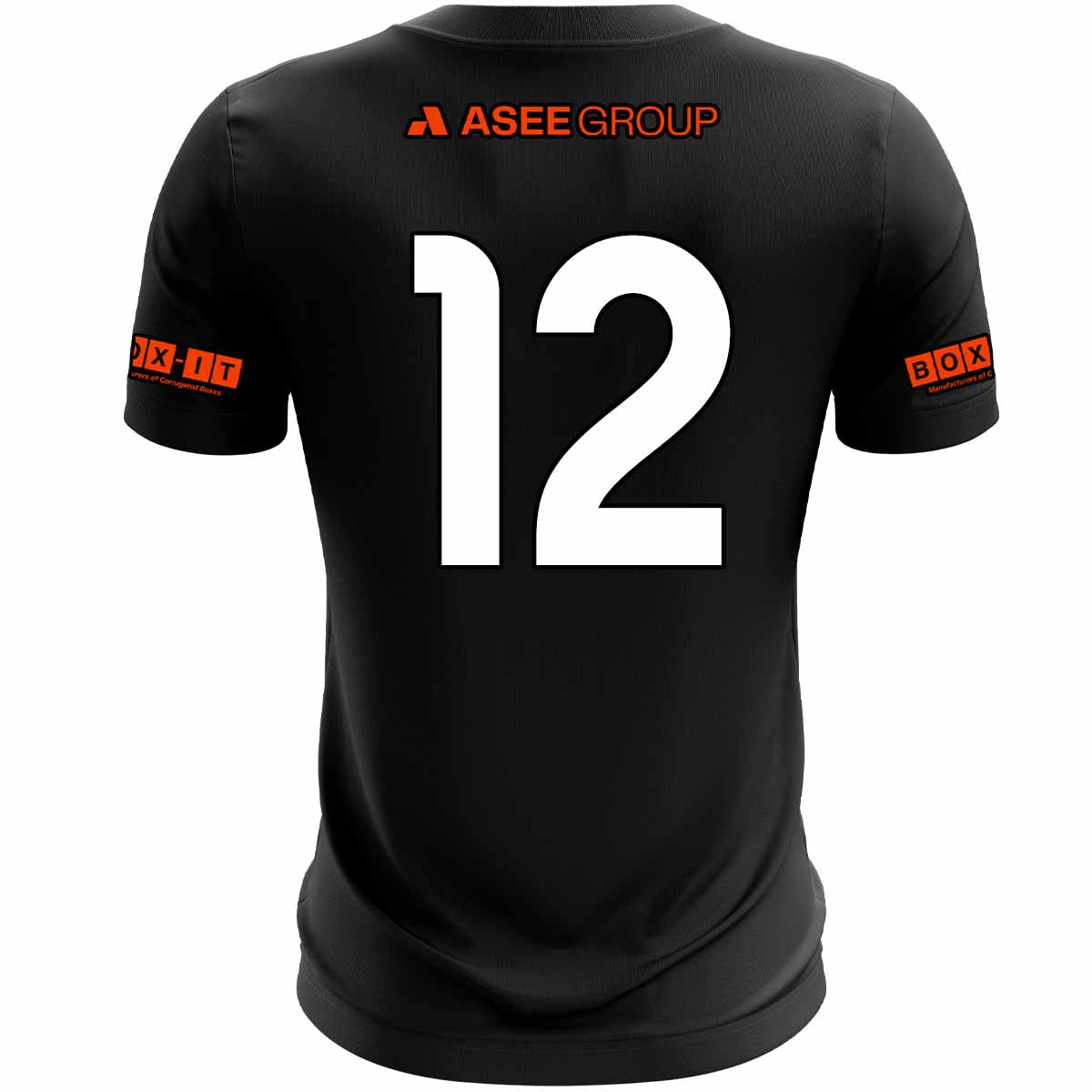 Mc Keever Armagh GAA Numbered Away Jersey - Adult - Black Player Fit