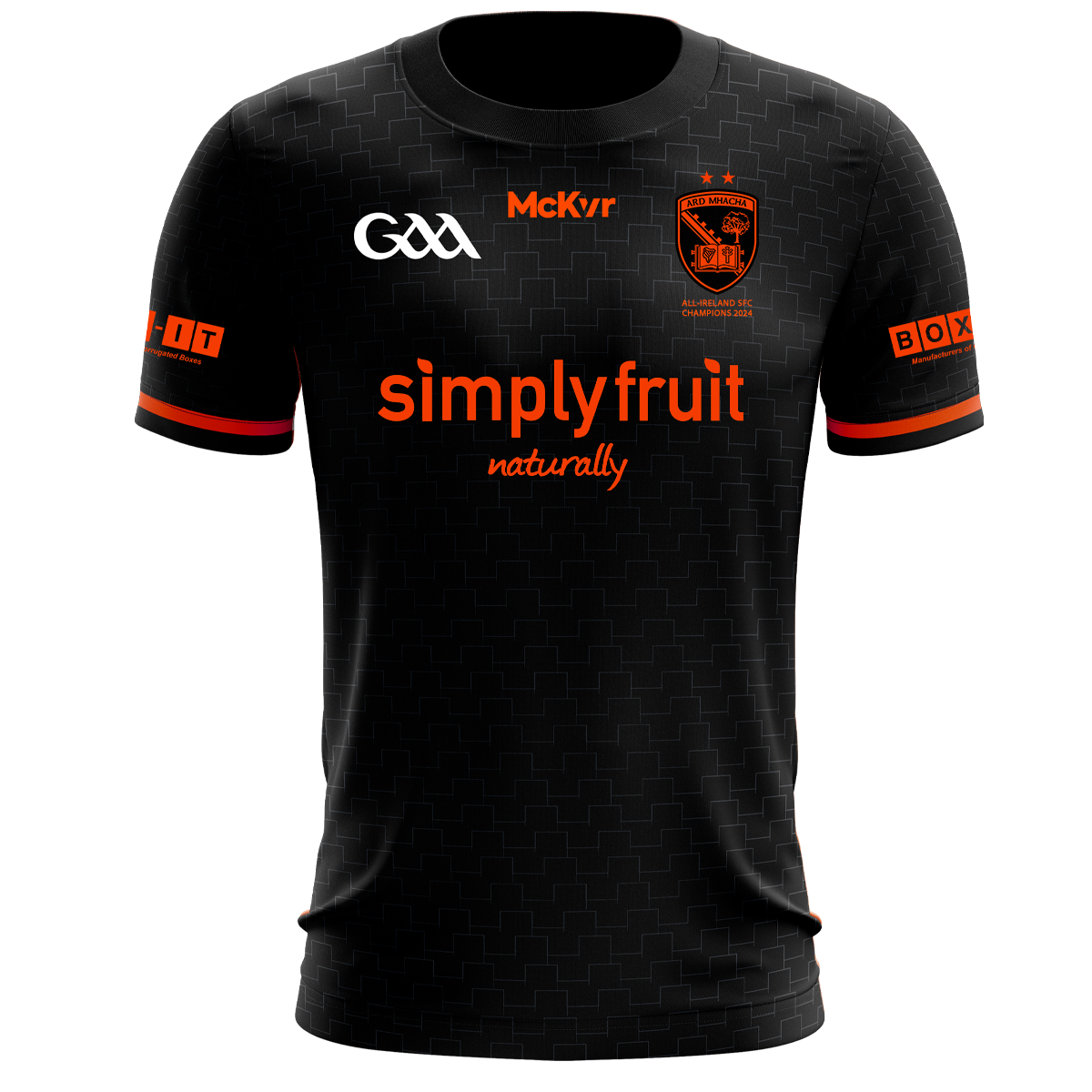 Mc Keever Armagh GAA Official All Ireland Winners Jersey - Adult - Black