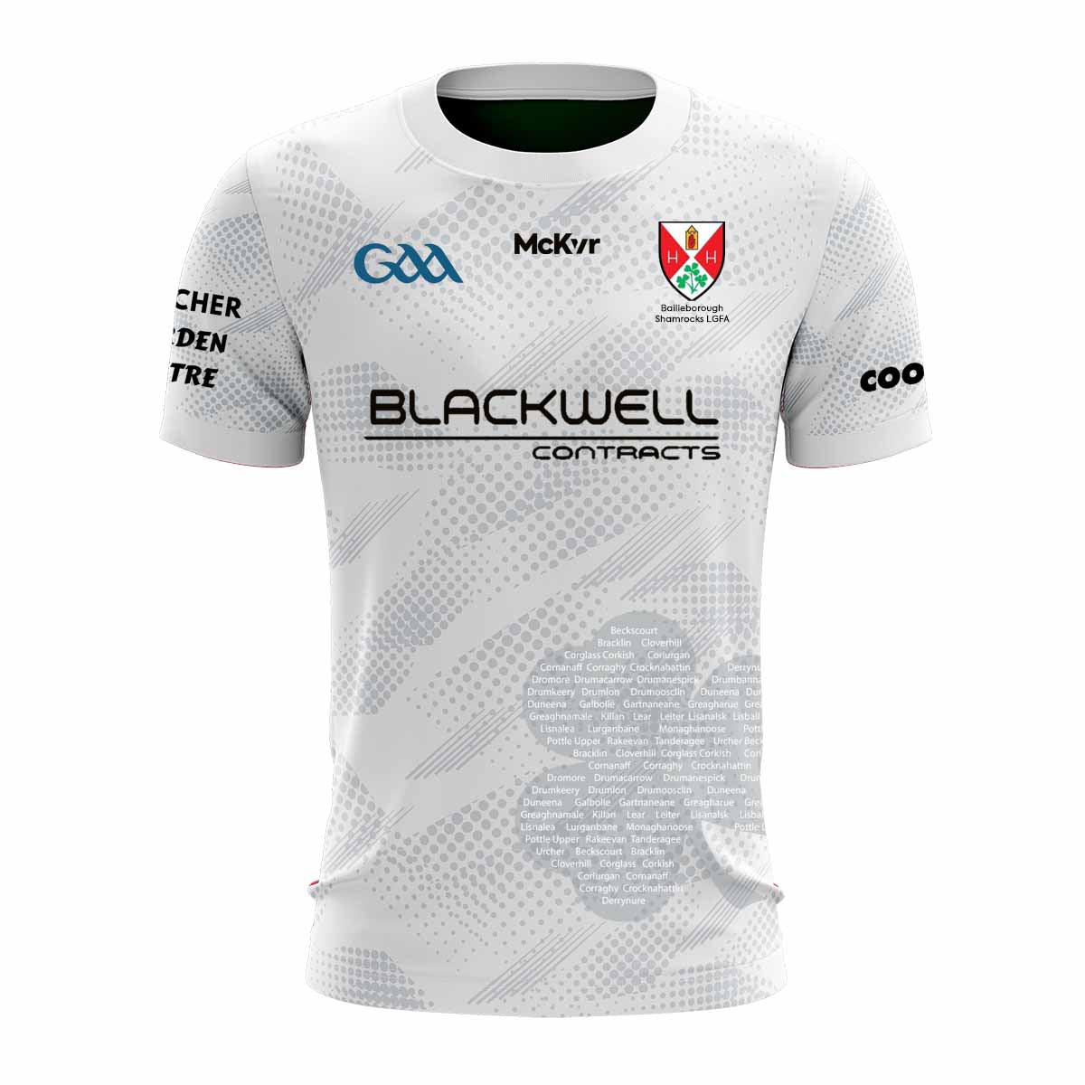 Mc Keever Bailieborough Shamrocks GAA Mens Goalkeeping Jersey - Womens - White