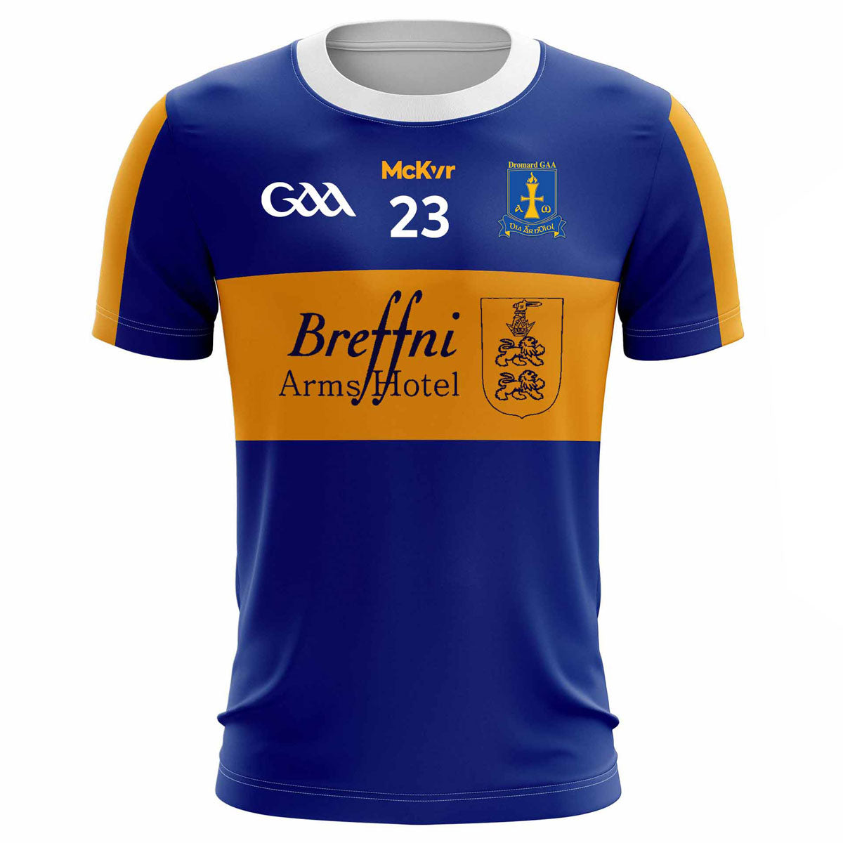 Mc Keever Dromard GAA Numbered Home Jersey - Adult - Royal – McKeever ...