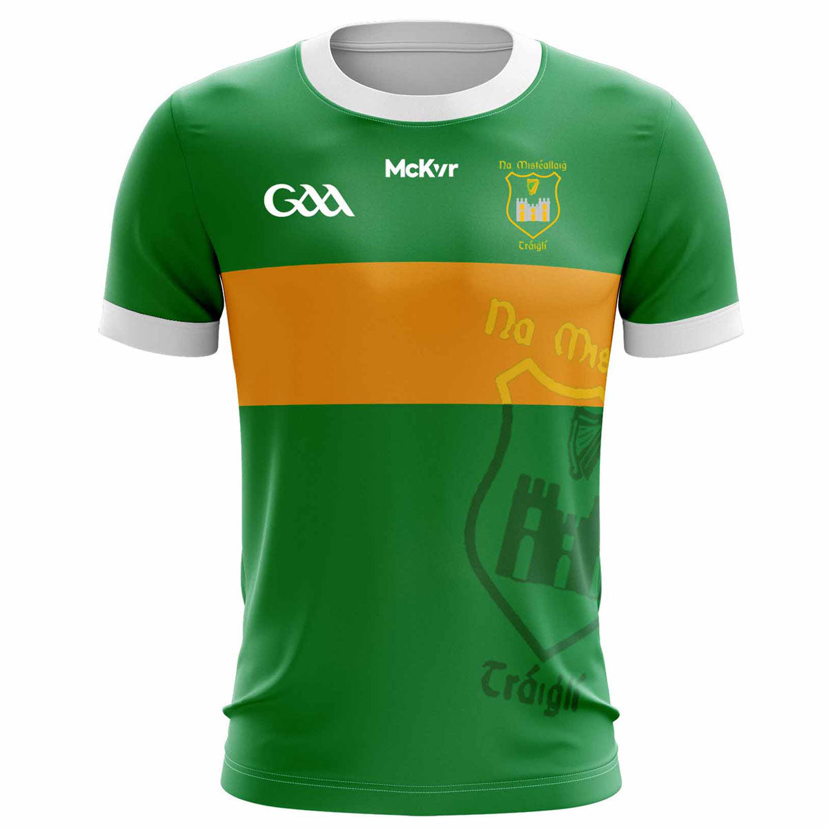 Mc Keever John Mitchels GAA Match Jersey - Adult - Green Player Fit