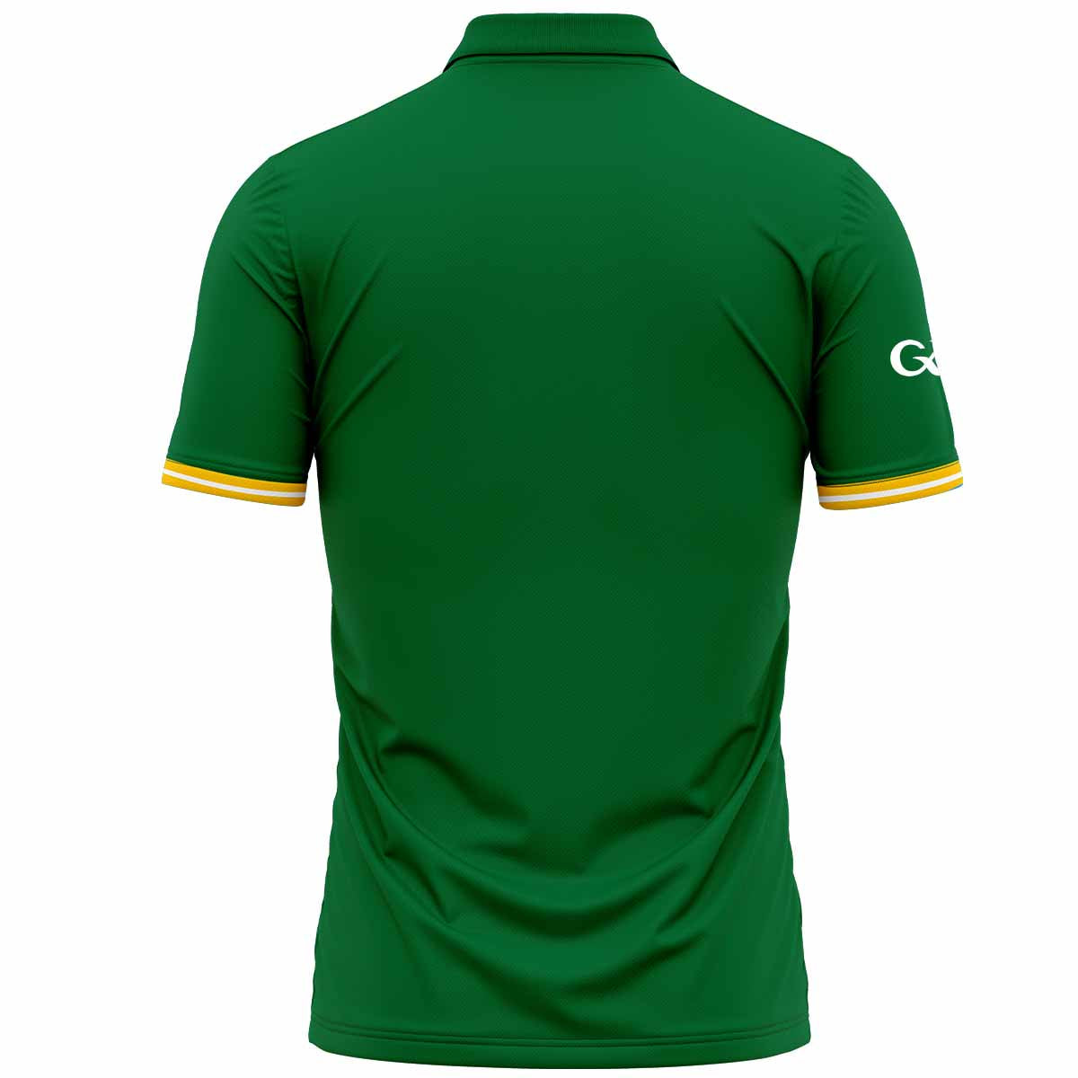 Mc Keever Leitrim GAA Official Vital Polo Top - Adult - Forest Green/Amber