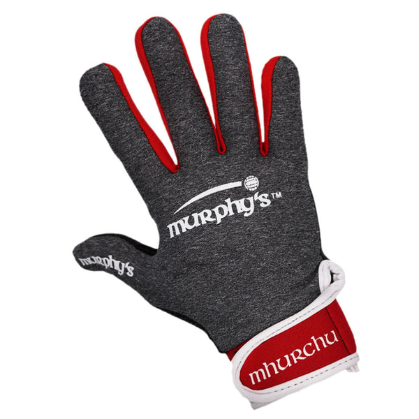 Murphy's Pro Mid Grip Socks - Black & Red - Murphy's Gaelic Gloves