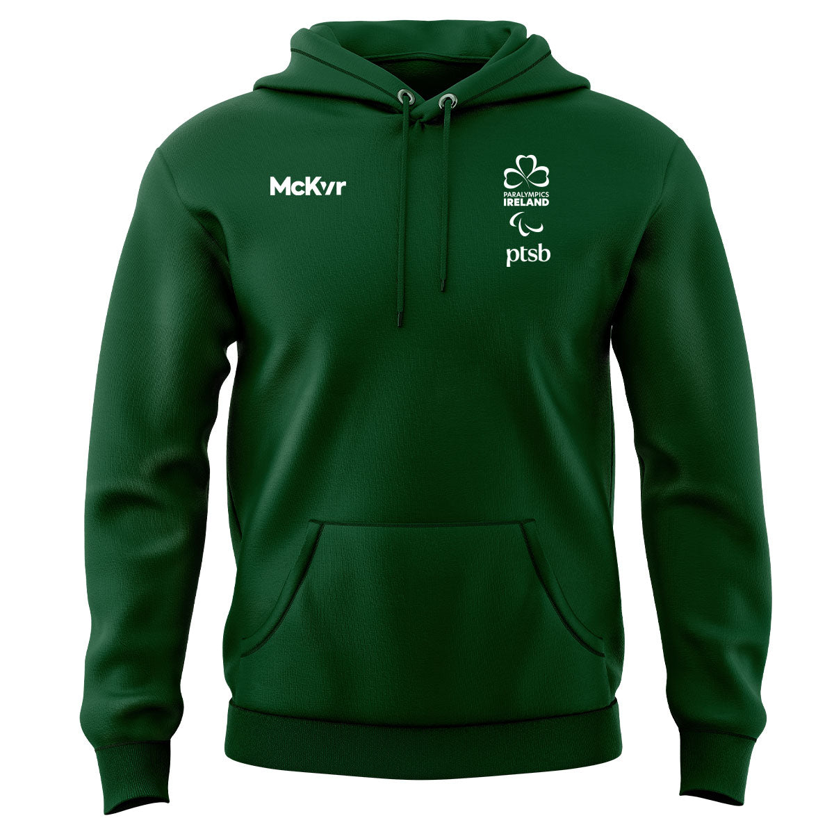 Mc Keever Paralympics Ireland Village Wear Hoodie - Adult - Green