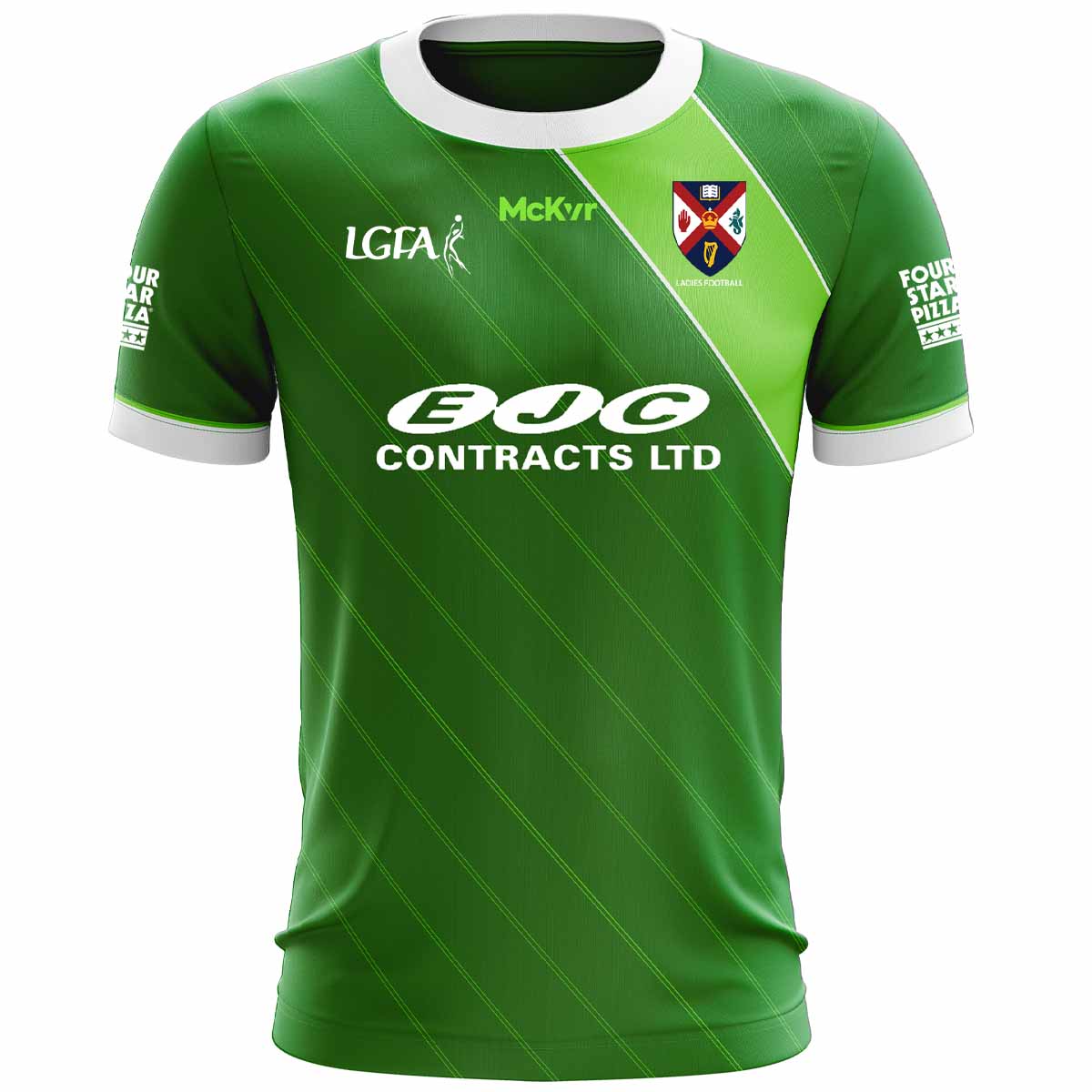 Mc Keever Queens GAA Official LGFA Home Jersey - Womens - Green ...