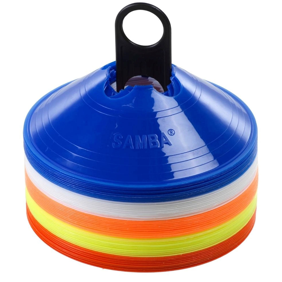 Samba Space Marker Cones with stand - Set of 50 - Multicolour ...