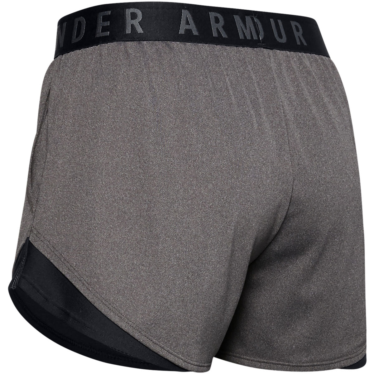 Under Armour Play Up 3.0 Training Shorts - Womens - Carbon Heather/Black