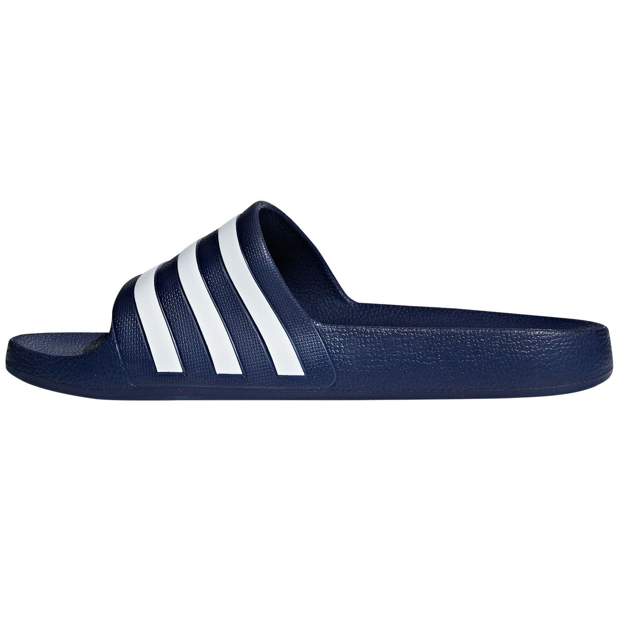 adidas Adilette Aqua Sliders Navy White McKeever Sports UK