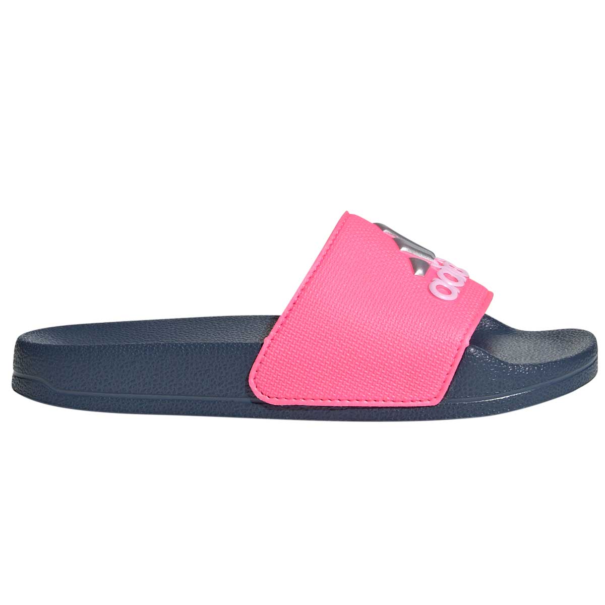 adidas Adilette Shower Sliders Girls Lucid Pink Silver McKeever Sports UK