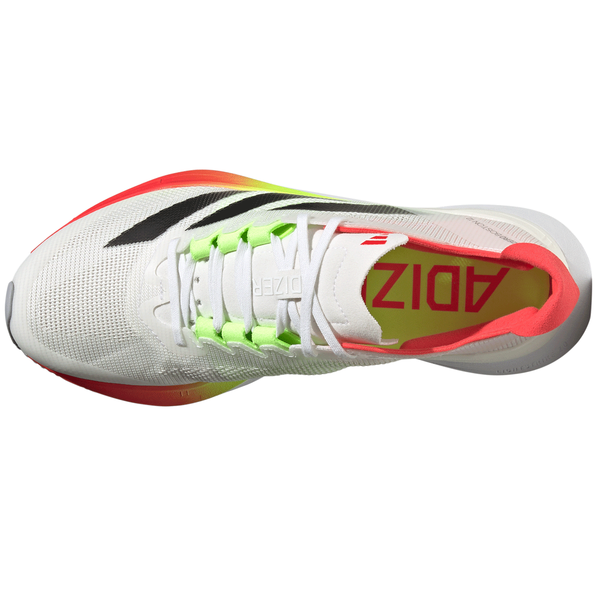 adidas Adizero Boston 12 Running Shoes - Womens - White/Red