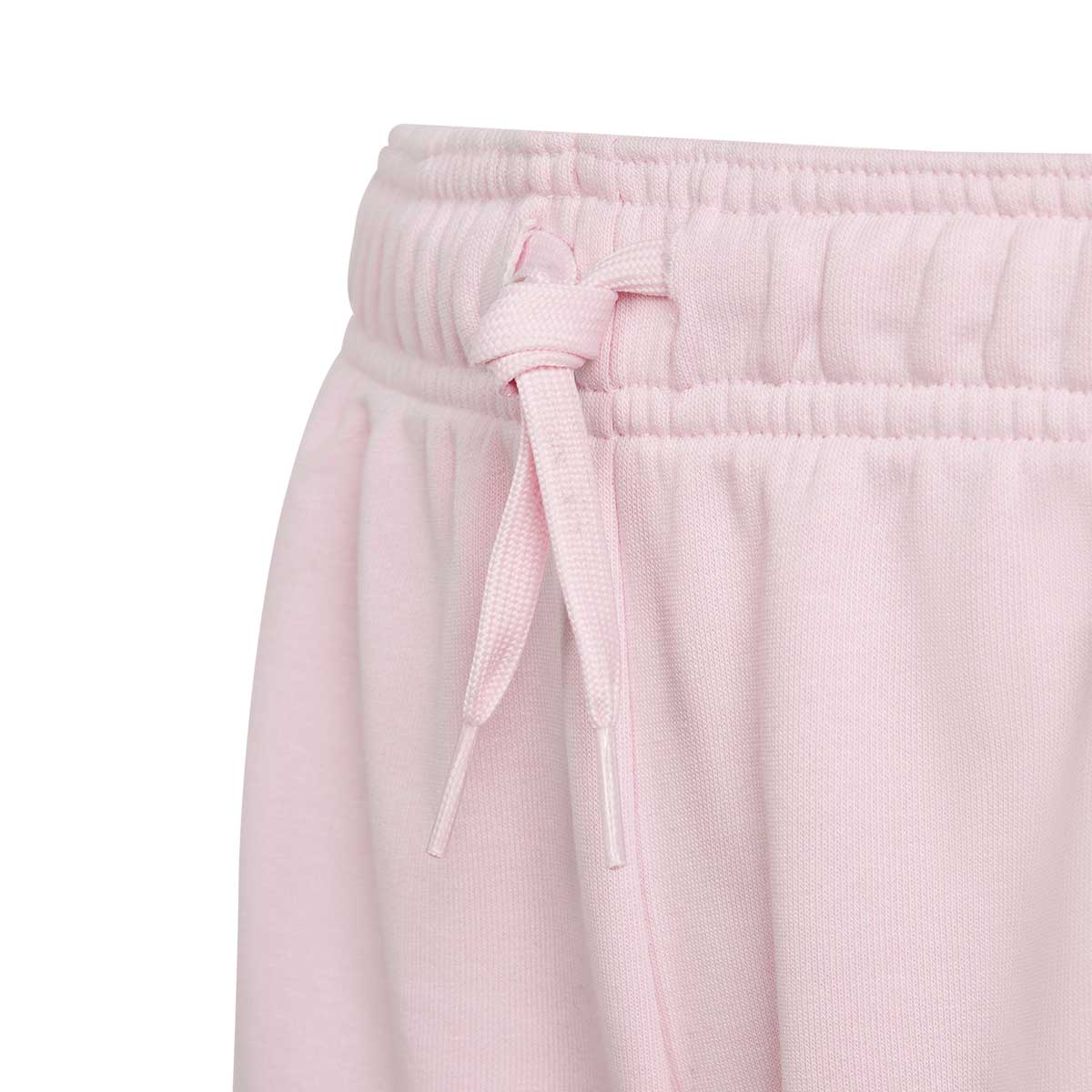 adidas Essentials 3 Stripe Shorts - Girls - Pink/White