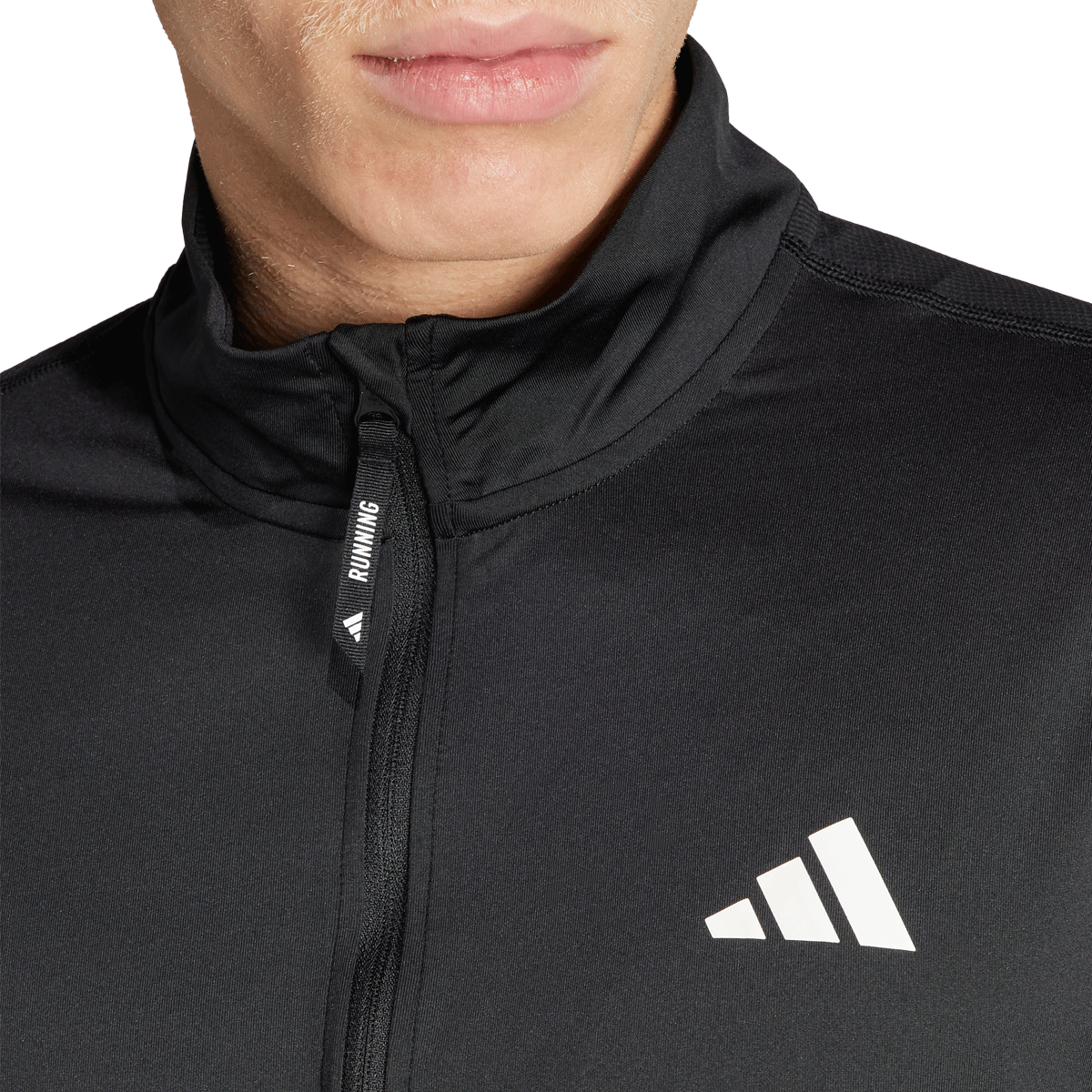 adidas Own The Run Half Zip Top - Mens - Black