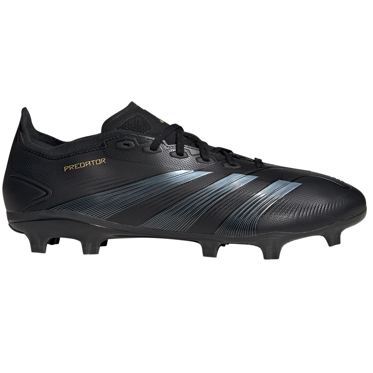 adidas Predator League FG Football Boots - Adult - Black/Carbon/Gold