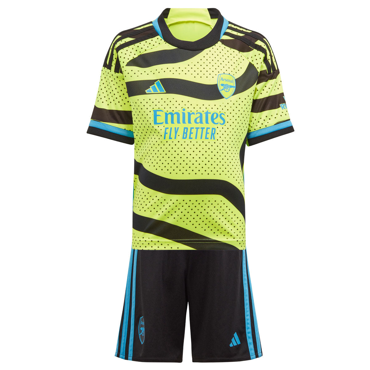 adidas Arsenal FC 2023/24 Away Jersey - Team Solar Yellow/Black