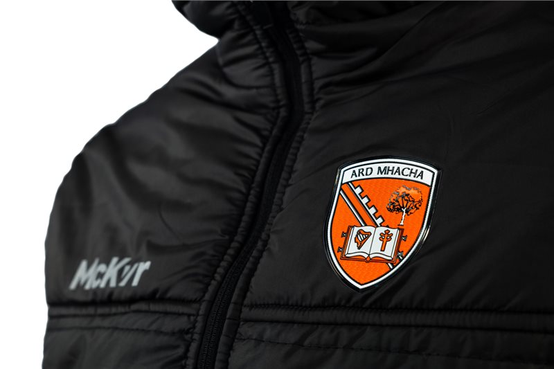 Mc Keever Armagh GAA Official Hybrid Jacket - Kids - Black