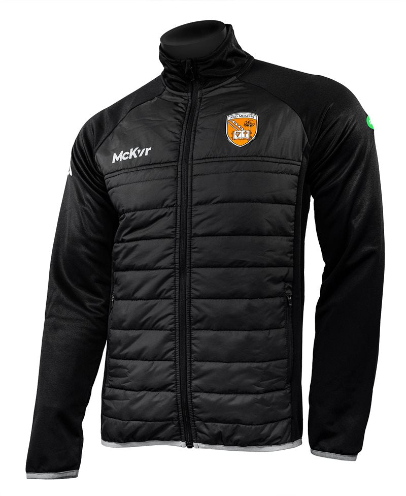 Mc Keever Armagh GAA Official Hybrid Jacket - Kids - Black