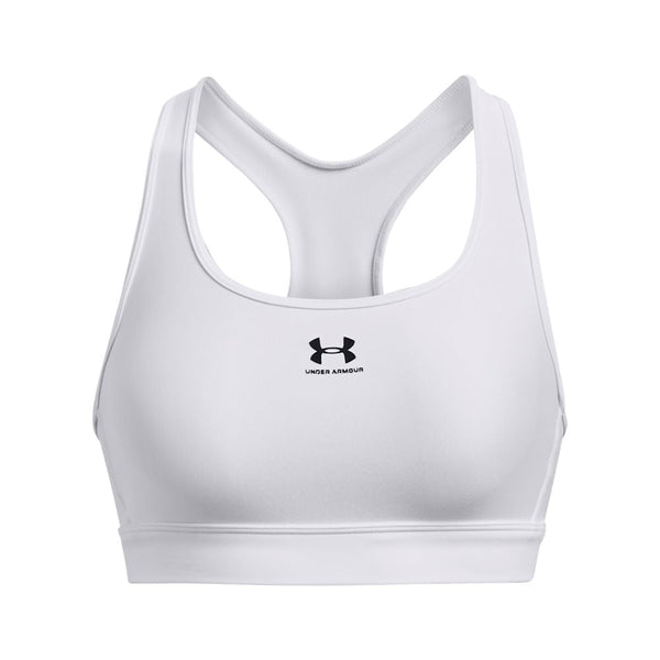 Under Armour HeatGear Armour Mid Padless Sports Bra PitchGrey