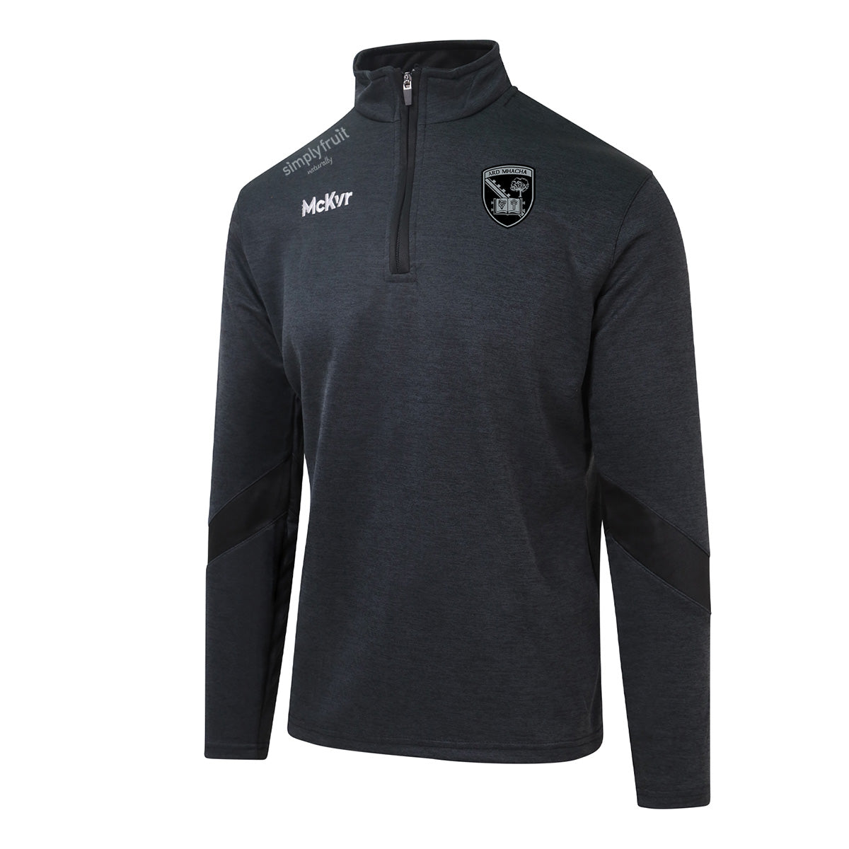 Mc Keever Armagh GAA Core 22 1/4 Zip Top - Adult - Black