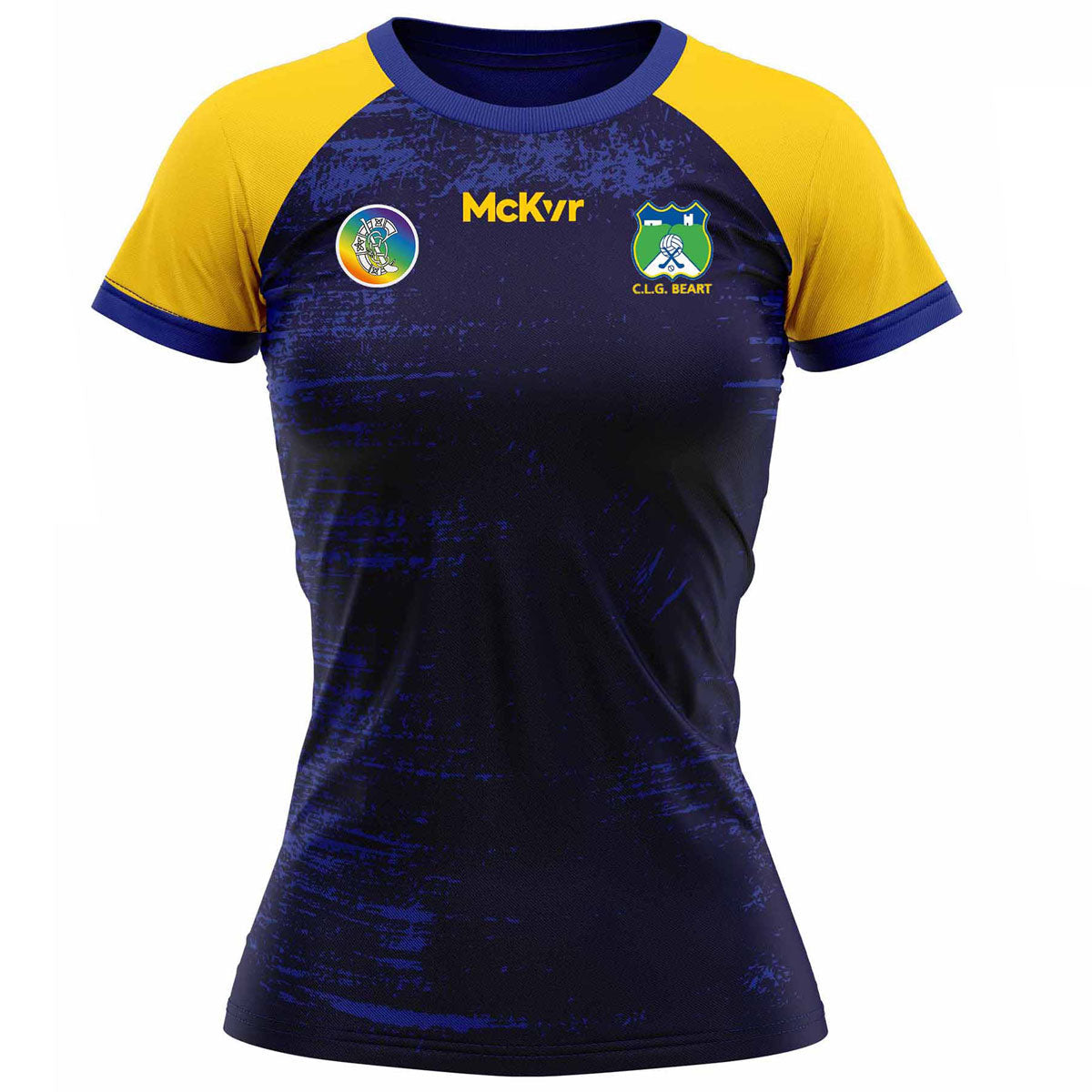 Mc Keever Beart Camogie Training Jersey - Youth - Navy/Yellow