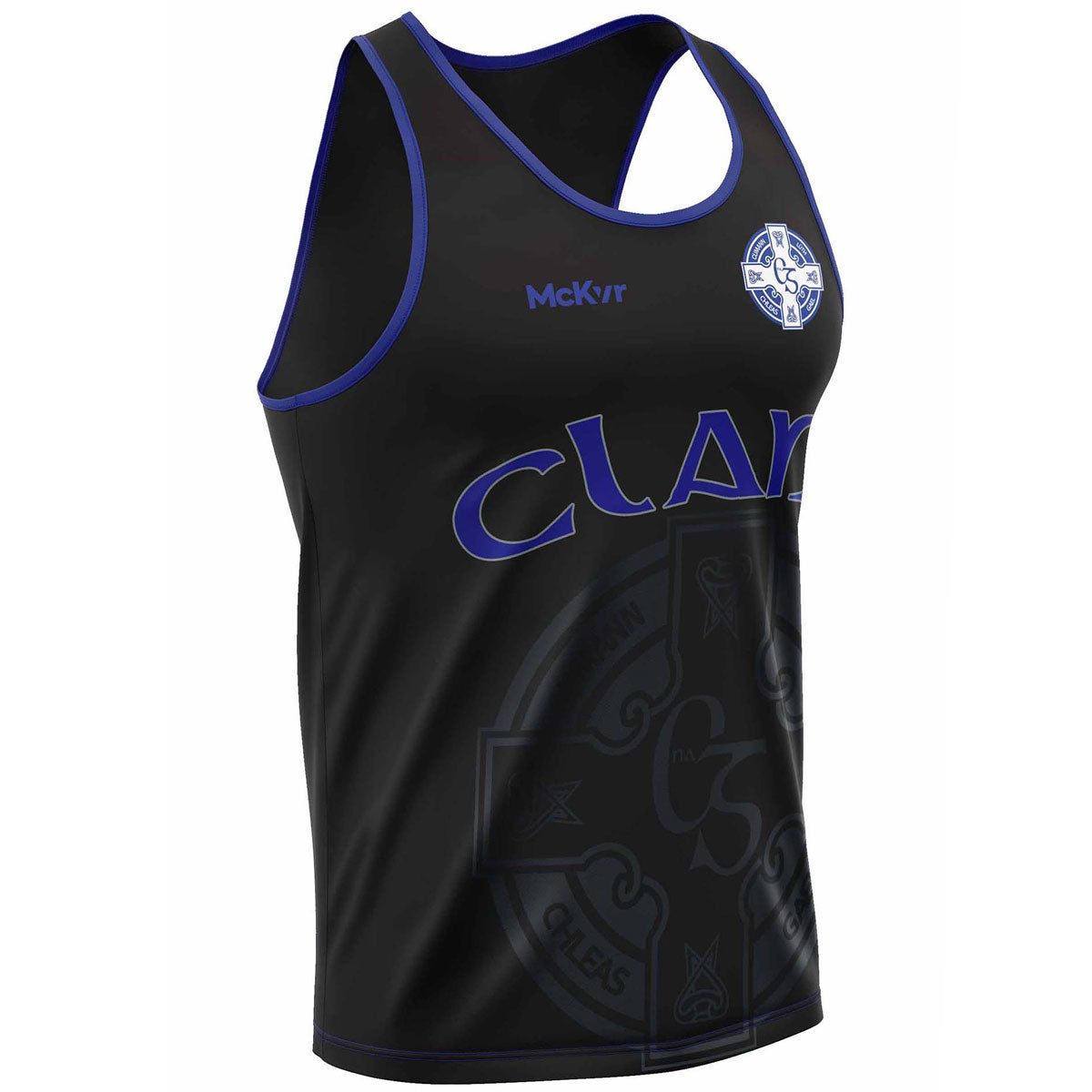 Mc Keever Clan Na Gael CLG Vest - Adult - Black – McKeever Sports UK