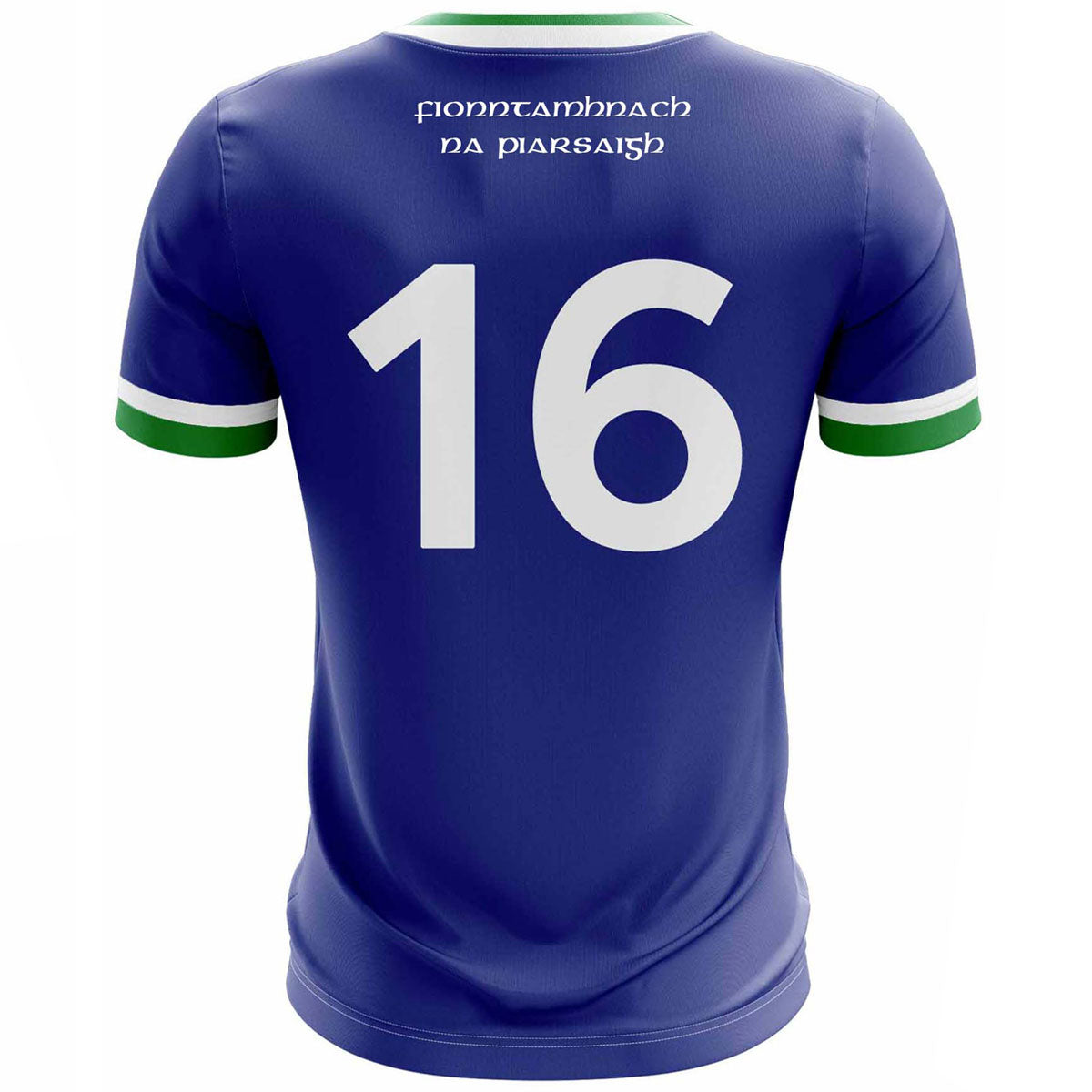 Mc Keever Fintona Pearses GAA Numbered Goalkeeper Jersey - Adult - Blue