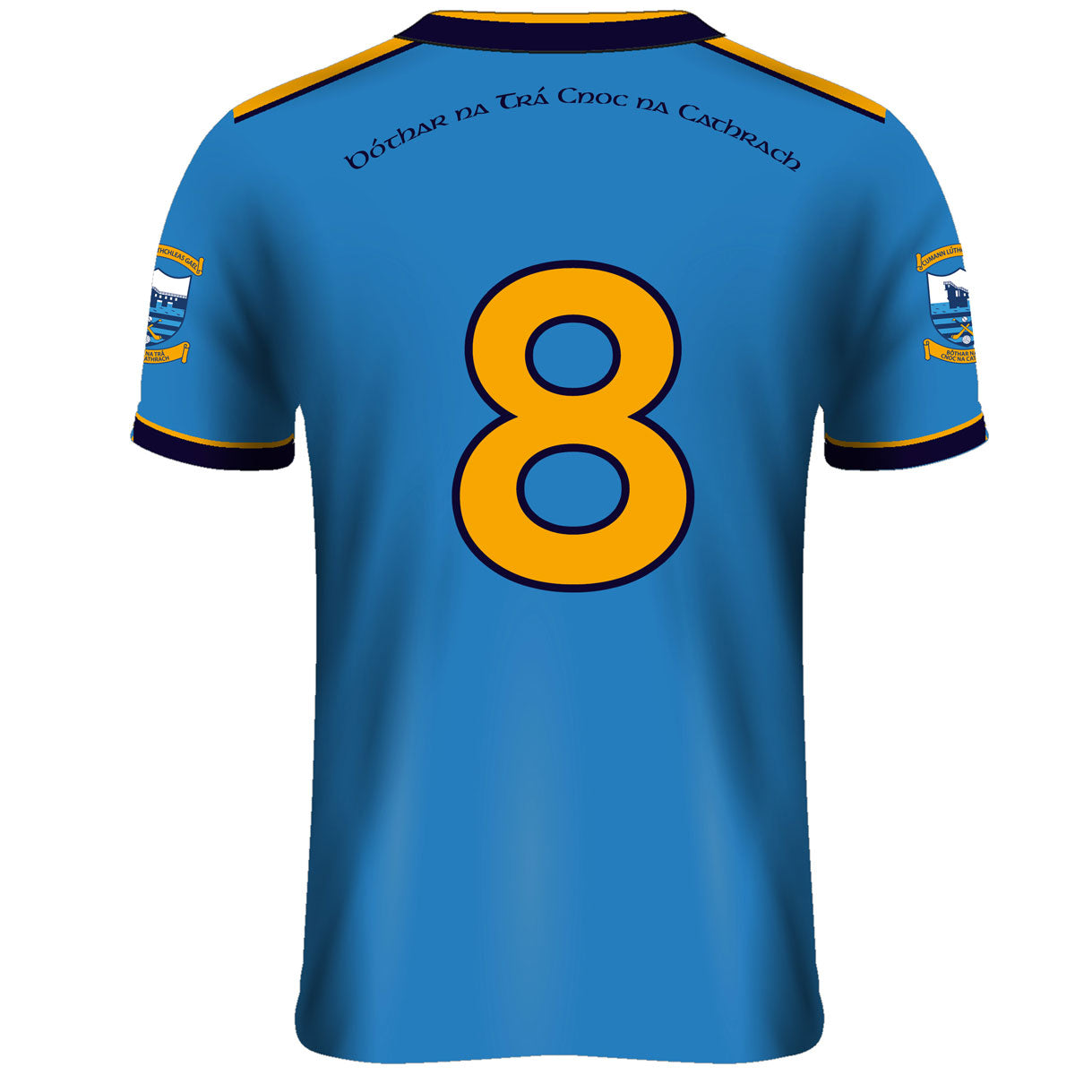 Mc Keever Salthill Knocknacarra GAA Numbered Home Jersey - Adult - Blue