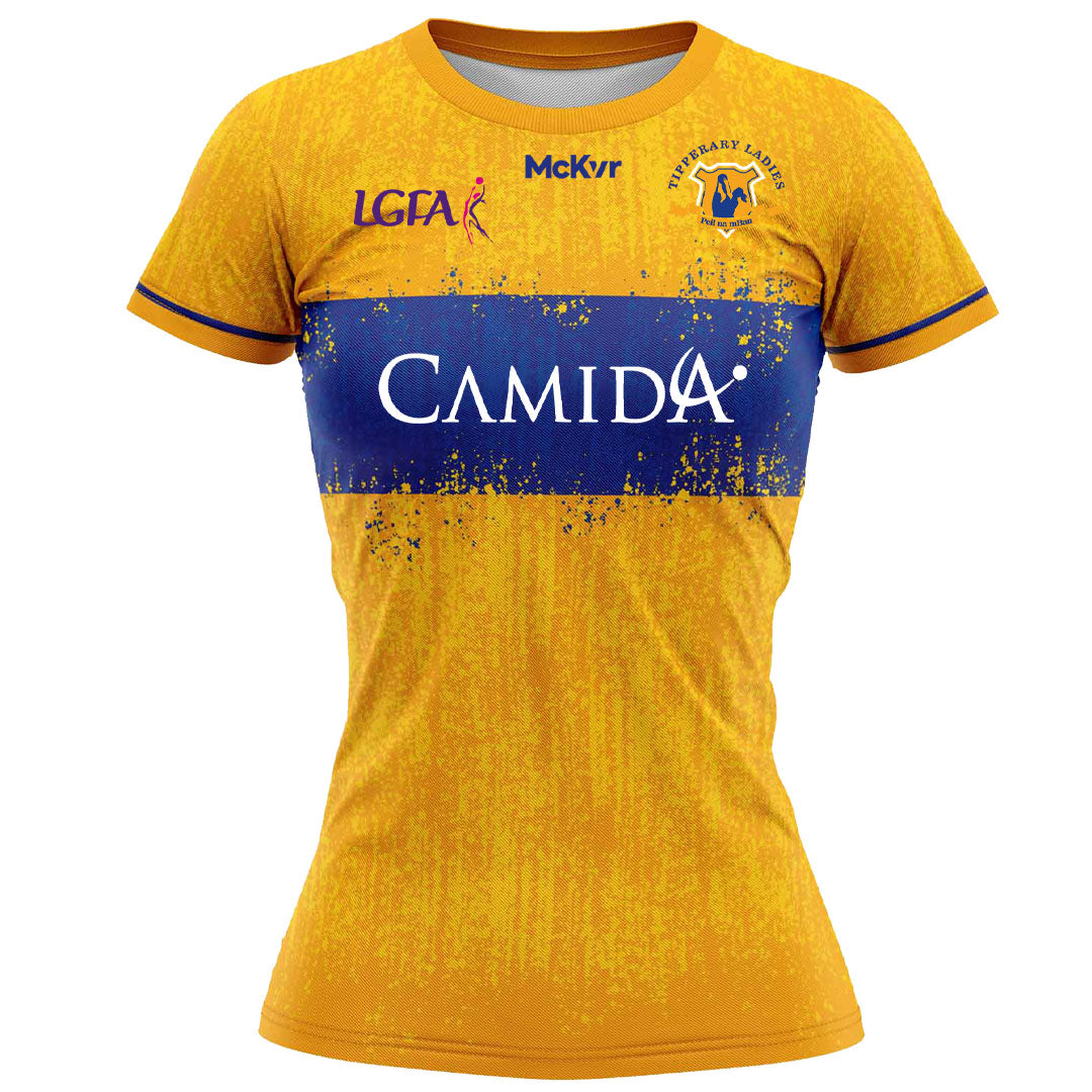 Mc Keever Tipperary Ladies LGFA Official Goalkeeper Jersey - Womens - Amber