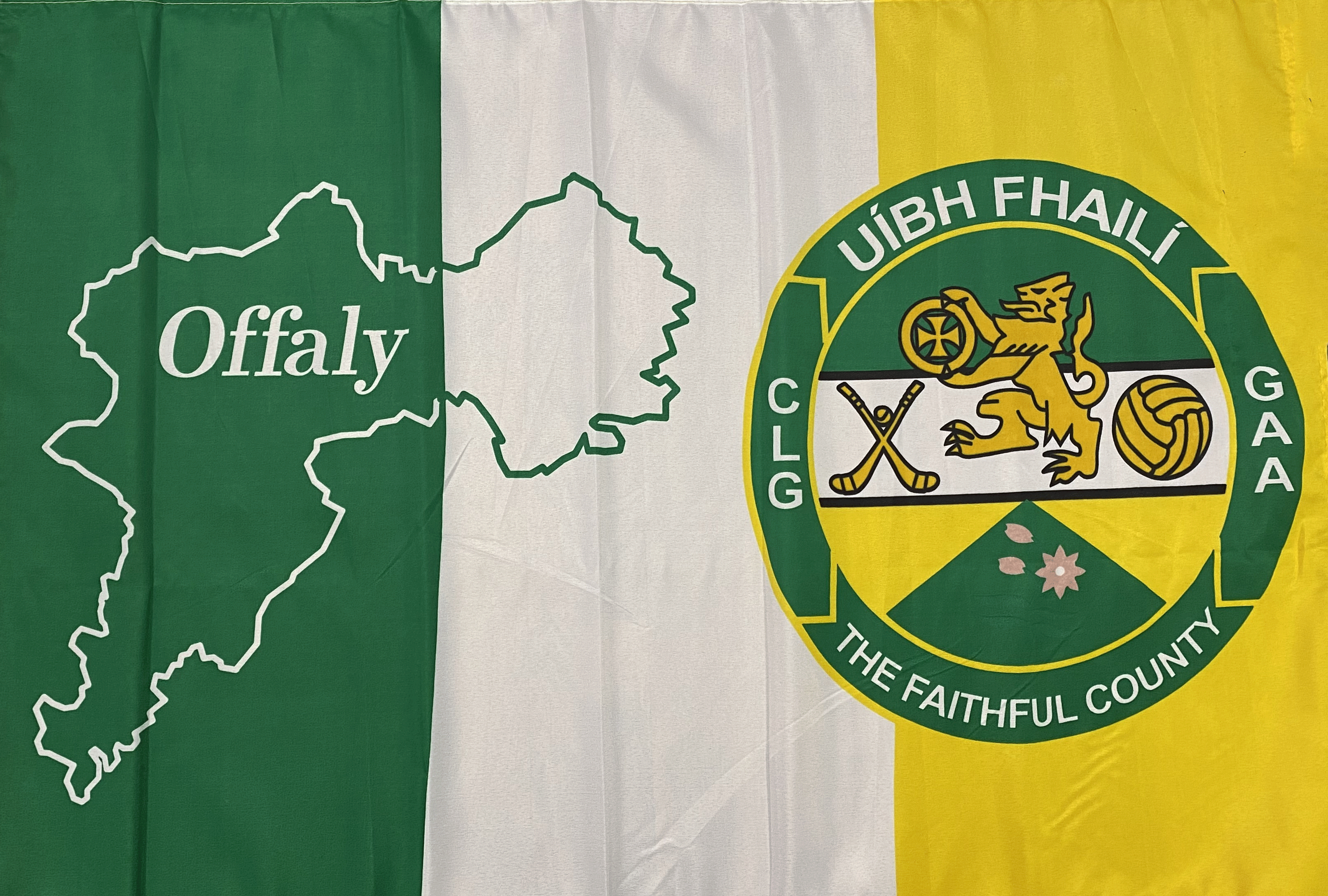 Mc Keever Sports Offaly County GAA Flags