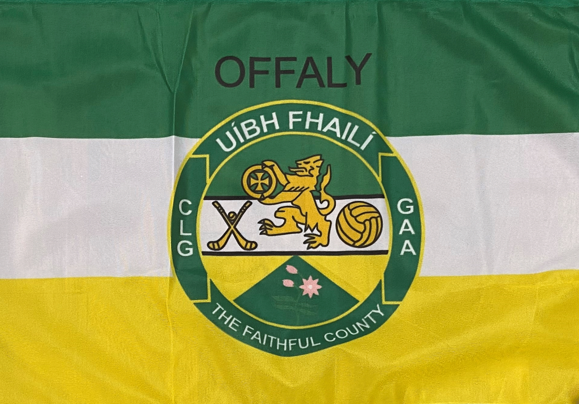 Mc Keever Sports Offaly County GAA Flags