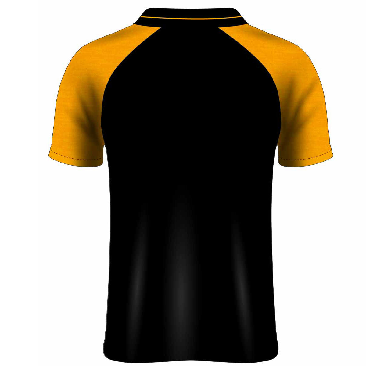 Mc Keever Wild Geese GAA Polo - Adult - Black/Amber