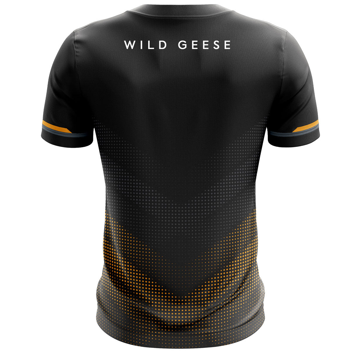 Mc Keever Wild Geese GAA Training Jersey - Adult - Black Matrix